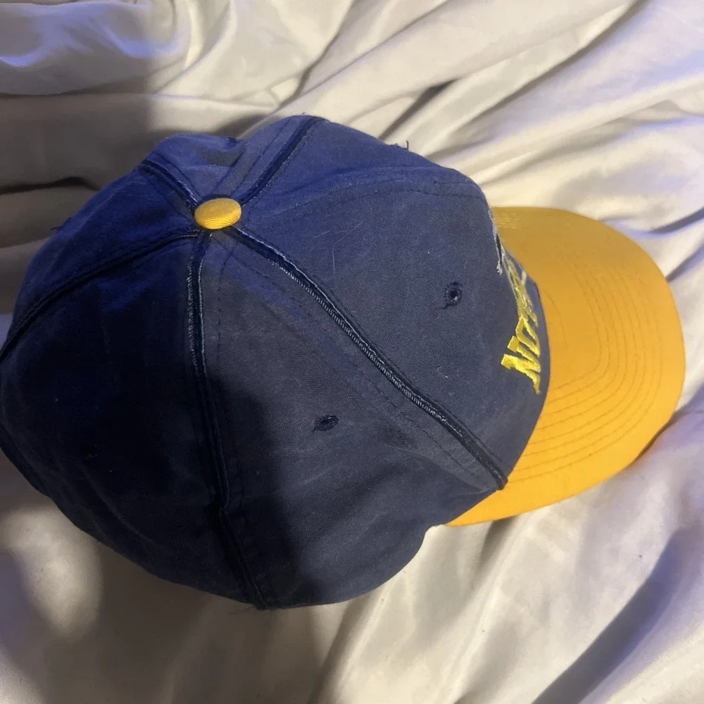 Vintage NCAA Notre Dame Fighting Irish Football The‎ Game Snapback Hat Cap OSFA
